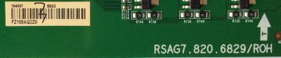 LED DRIVER / SHARP 194587 / RSAG7.820.6829/ROH / 4DE31162B / MODELO LC-70N7100U	 - Imagen 3