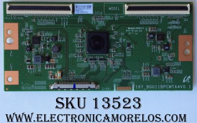 T-CON / PROSCAN LJ92-38083E / 38083E / 16Y_BGU11BPCMTA4V0.1 / MODELO PLDED5515-D-UHD	