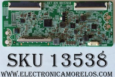 T-CON / HITACHI 999G6Q / JUC7.820.00157618 / MODELO 50R5	