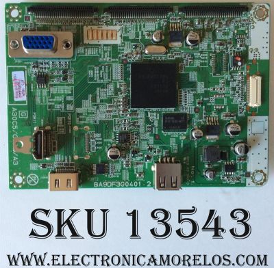 MAIN DIGITAL / EMERSON A1DN5MMA-001 / A1DN5UH / BA9DF3G0401 2 / UJ19PXA / MODELO LD190EM2 DS2 / PANEL UJ19PXA	