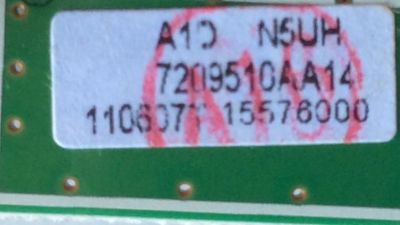 MAIN DIGITAL / EMERSON A1DN5MMA-001 / A1DN5UH / BA9DF3G0401 2 / UJ19PXA / MODELO LD190EM2 DS2 / PANEL UJ19PXA	 - Imagen 2