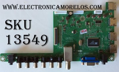 MAIN / HITACHI 999Q5C-MAIN / JUC7.820.00121165 / HLS43C / MODELO LE55A6R9A	