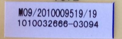 FUENTE DE PODER / JVC 1010032666 / 303C5502066 / 1010032666-03094 / TV5502-ZC02-01 / MODELO LT-43EM75	 - Imagen 3