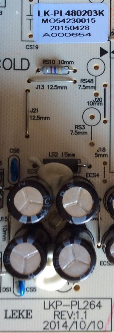 FUENTE DE PODER / GPX LK-PL480203K / CQC04001011196 / E173873 / LKP-PL264 / MODELO TDE4855B	 - Imagen 2