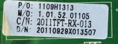 MAIN / ARIO 1109H1313 / CV318H-K / LTA320AP27 W02 / LTA320AN01-W01 / MODELO HC3269 / PANEL LTA320AP27 W02	 - Imagen 2