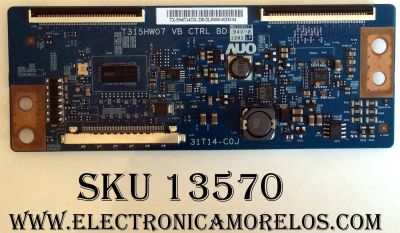 T-CON / SANYO 55.46T14.C01 / 5546T14C01 / T315HW01 / 31T14-C0J / MODELO DP46142 SSD46TT-00 / T460HVN01.0	