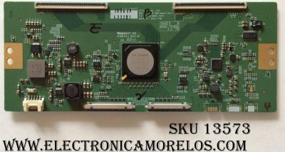 T-CON / LG 6871L-4332B / 4332B1 / 6870C-0594C / MODELO 75UH6550 BUSWLJR / PANEL LC750WQF(FJ)(M1)	