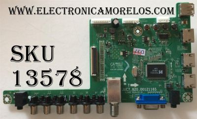 MAIN PARA TV HITACHI / NUMERO DE PARTE 999B5M / JUC7.820.00121165 / PANEL C550F15-E6-H  / MODELO LE55AR9A