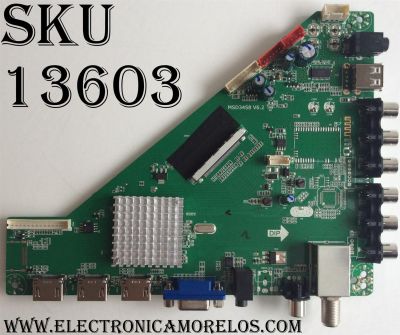 MAIN / RCA MSD3458V6.2-A / P019957 / MSD3458V6.2-A 2L / MSD3458 V6.2 / PANEL LC650RU1A / MODELO RTU6549