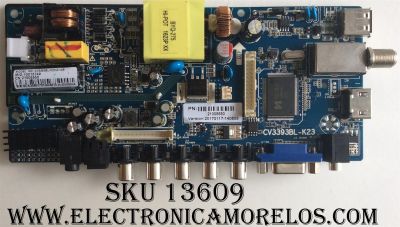 MAIN / FUENTE / (COMBO) / ELEMENT 21005550 / CV3393BL-K23 / CV3393BL-K23-21-A8 / MODELO ELEFT195	