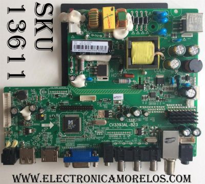 MAIN / FUENTE / (COMBO) / SEIKI 6021041875 / CV3393AL-B23 / 44T0777 / MODELO SE22FE01	