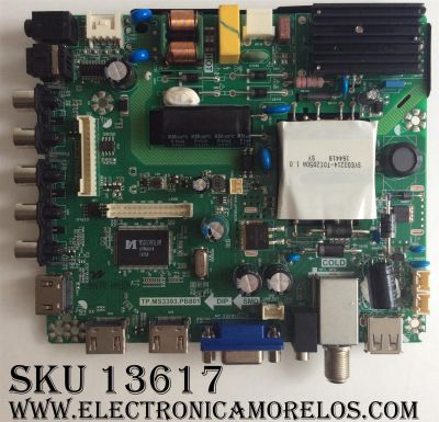 MAIN / FUENTE (COMBO) / ELEMENT K17010194 / 890-M00-06NBX / E17023-SY / TP.MS3393.PB801 / MODELO ELEFW3916 / PANEL T390XVN01.0	