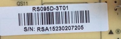 FUENTE DE PODER / RCA RE46HQ0834 / RS095D-3T01 / 3BS00089 01GP / MODELO PLD40A45RQ	 - Imagen 2