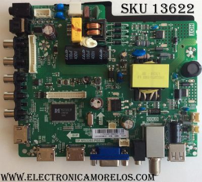 MAIN / FUENTE / (COMBO) / ELEMENT L17010261 / TP.MS3393.PB818 / E17021-SY / 890-M00-03N61 / MODELO ELEFW328 / PANEL LSC320AN10	