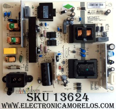 FUENTE DE PODER / HITACHI MP120D-1MF11-1 / PCB:MP120D-1MF11-1 REV:1.0 / E214852 / MODELO LU43V809	