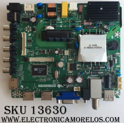 MAIN / ELEMENT H16071133 / TP.MS3393.PB801 / VERSIN aeed / MODELO ELEFW3916 /	