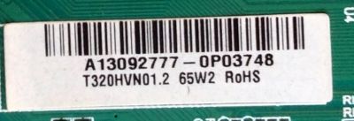 MAIN / FUENTE / (COMBO) / SCEPTRE 142123082011 / TP.RSC8.P7A / T201307060 / MODELO X32 X325BV-FMDR / PANEL T320HVN01.2	 - Imagen 2