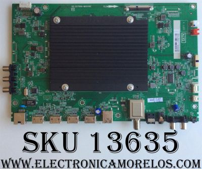 MAIN PARA TV HITACHI / NUMERO DE PARTE M8-SX7VQ02-MA200AA / 40-SX7KNA-MAG4HG / SX7K / IDF126716A / V8-SX70001-LF1V408 / MODELO 55R7