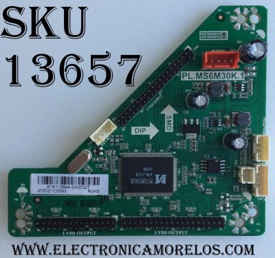 TARJETA INTERFAZ / RCA K16110644 / PL.MS6M30K.1 / AE0140145 / JE0DZ1C0093 / MODELO RLED6090	