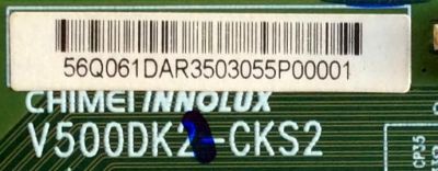 T-CON / TOSHIBA 56Q061DAR / V500DK2-CKS2 / MODELO 58L8400U	 - Imagen 2