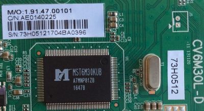 TARJETA INTERFACE / RCA 73H0512 / CV6M30L-D / AE0140225 / MODELO RLED6090	 - Imagen 2