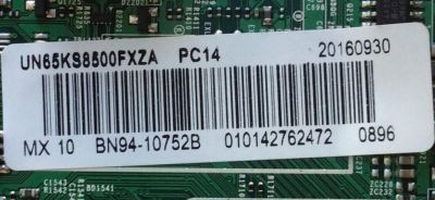 MAIN PARA TV SAMSUNG / NUMERO DE PARTE BN94-10752B / BN41-02504A / BN97-10623A / BN97-10625B / BN9410752B / PANEL CY-XK065FLLV2H / DISPLAY BN96-39216A / BN9639216A / MODELO UN65KS8500 / UN65KS8500FXZA FA01 - Imagen 2