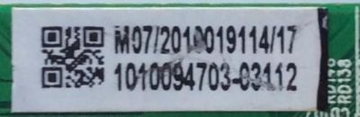 MAIN / JVC 1010094703 / MS34580-ZC01-01 / 1010094703-03112 / 131P5894 / MODELO / LT-55UE76 - Imagen 3