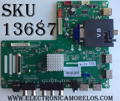 MAIN / SCEPTRE L16120396 / T.MS3458.U801 / T201612021A / MODELO 75`` / PANEL V750DK1-QS3 / (8142123342028)  (P2)  DDB6