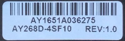 FUENTE / HAIER AY268D-4SF10 / AY268D-4SF / 3BS00696 / AY1651A036275 / MODELO 65UF2505 - Imagen 3