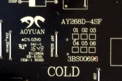 FUENTE / HAIER AY268D-4SF10 / AY268D-4SF / 3BS00696 / AY1651A036275 / MODELO 65UF2505 - Imagen 2