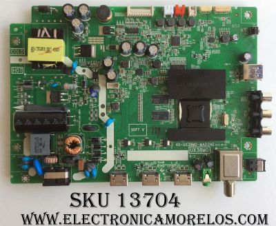 MAIN FUENTE PARA TV TCL T8-32NAZP-MA1 /  40-UX38M0-MAD2HG / T8-32NAZP-MA1 / GTC000984A / V8-UX38001-LF1V029 / V8-UX38001-LF1V030(B3) / MODELO 32S3750TSAA