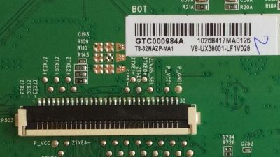 MAIN FUENTE PARA TV TCL T8-32NAZP-MA1 /  40-UX38M0-MAD2HG / T8-32NAZP-MA1 / GTC000984A / V8-UX38001-LF1V029 / V8-UX38001-LF1V030(B3) / MODELO 32S3750TSAA - Imagen 2