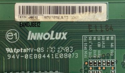 T-CON / RCA EANDJ6E12 / 94V-0E88441E08073 / MODELO RLDED5098-B-UHD / PANEL V500DJ5-QE1 - Imagen 2