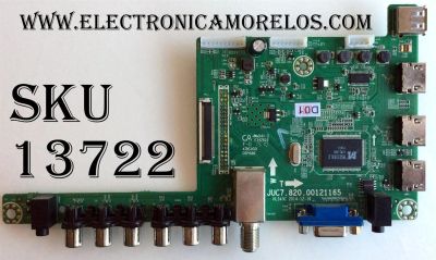 MAIN / HITACHI 999A5D / JUC7.820.00121165 / MODELO LE55A6R9 / PANEL C550F14-E6-H	