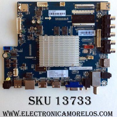 MAIN / ELEMENT 73H034 / 21005711 / E4SFC5017 / LE-50GDXA-A3 / E17036-KK  / DISPLAY V500DJ5-QS1 / MODELO ELSFC5017	