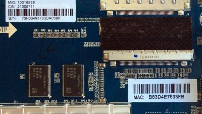 MAIN / ELEMENT 73H034 / 21005711 / E4SFC5017 / LE-50GDXA-A3 / E17036-KK  / DISPLAY V500DJ5-QS1 / MODELO ELSFC5017	 - Imagen 3