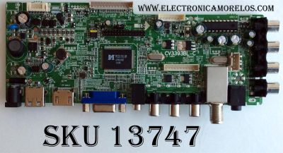 MAIN / 39J1937 / CV3393BL-C / 1.80.58.00110 / 3200-CV3393-23 / PANEL M185XTN01.3