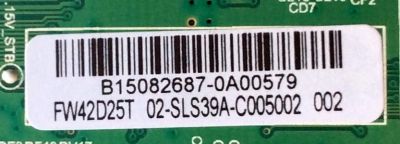 MAIN / FUENTE / (COMBO) / SANYO B15082687 / TP.MS3393T.PB79 / 3MS3393X-2 / MODELO FW42D25T	 - Imagen 2