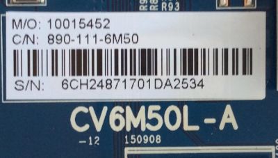 TARJETA INTERFACE / ELEMENT 10015452 / 890-111-6M50 / 6CH248 / CV6M50L_A_12 / W16029-1-SY / 0x1461203 / CQC12134084760 / CV6M50L-A / MODELO E4SFC5017	 - Imagen 2