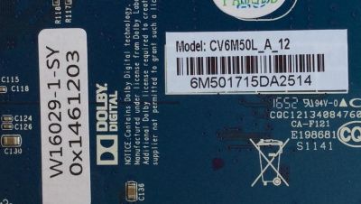 TARJETA INTERFACE / ELEMENT 10015452 / 890-111-6M50 / 6CH248 / CV6M50L_A_12 / W16029-1-SY / 0x1461203 / CQC12134084760 / CV6M50L-A / MODELO E4SFC5017	 - Imagen 3