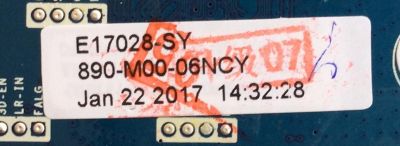 MAIN / ELEMENT 890-M00-06NCY / 10015451 / E17028-SY / THTF4K0TT00251062.bin / CV6488H-A / MODELO E4SFC5017	 - Imagen 4