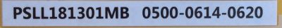 FUENTE DE PODER PARA TV JVC / NUMERO DE PARTE 0500-0614-0620 / PSLL181301MB / 050006140620 / PANEL TPT550F2-FHBN20.K REV:S48P0A / DISPLAY HV550WU2-370 / MODELOS KDL-55W650D / EM55FTR - Imagen 2