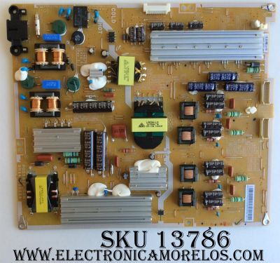 FUENTE DE PODER / SAMSUNG BN44-00523A / PD55B2Q-CSM / BN4400523A / SU10054-12004 / PSLF151Q04A / PANEL LTJ550HQ16-V / MODELOS UN55ES7003FXZA / UN55ES7100FXZA / UN55ES7150FXZA / UN55ES7550FXZA / UN55ES7500FXZA TS01 / UN55ES8000FXZA TS01