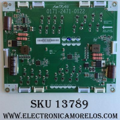 LED DRIVER / VIZIO 3655-0072-0111 / 0171-2471-0122 / P212385A_11 / MODELO M55-E0 LAUAROAT	