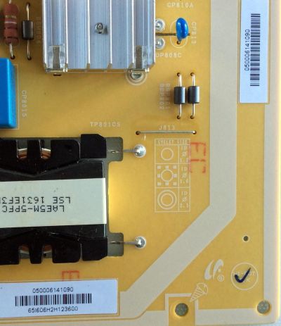 FUENTE DE PODER / VIZIO 0500-0614-1090 / M55-E0 / PSLL241206M / 050006141090 / MODELO M55-E0 LAUAROAT	 - Imagen 2