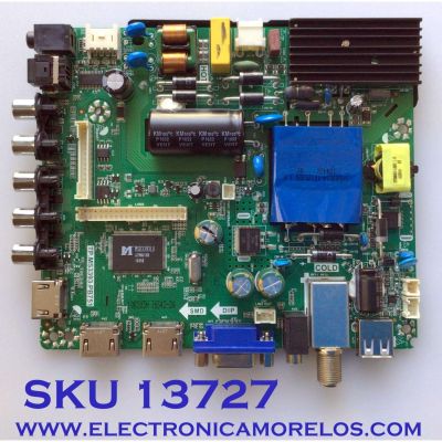 MAIN / FUENTE / (COMBO) / ELEMENT K17020342 / E17025-1-SY / TP.MS3393.PB751 / VERSION 23B4 / MODELO ELFW4017 / PANEL LQ400D3HD1P	
