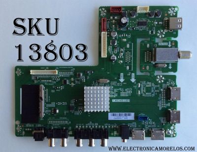 MAIN / SCEPTRE L17020536 / T.MS3458.U801 / AE0010756 / MODELO U55 / PANEL LSC550FN17	