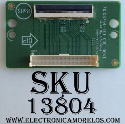TARJETA INTERFAZE / VIZIO 715G8764 / 715G8764-T01-000-004T / MODELO  D40f-e1