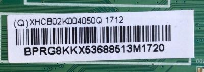 MAIN PARA TV VIZIO / NUMERO DE PARTE 756TXHCB02K0040 / XHCB02K004 / 715G8320-M01-B00-004T / 756TXHCB02K0040 / (Q)XHCB02K004050Q / (Q)XHCB02K004030Q / PANEL TPT400LA-HN02.S REV:S801U / MODELO D40F-E1 LTTEVVAT - Imagen 2