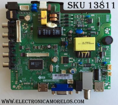 MAIN / FUENTE / (COMBO) / SEIKI SY16086 / TP.MS3393.PB818 / / MODELO SE23HEB2 / PANEL LTF230AN03-K	